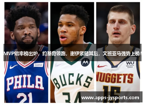 MVP赔率榜出炉，约基奇领跑，谢伊紧随其后，文班亚马强势上榜！